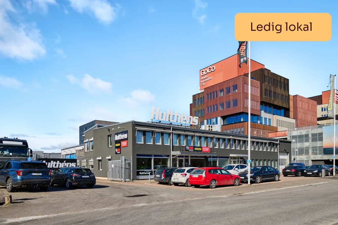 Fastighet på Kråketorpsgatan i Mölndal